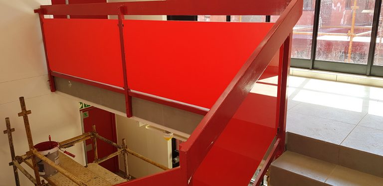 Colour vinyl commercial building Pretoria
