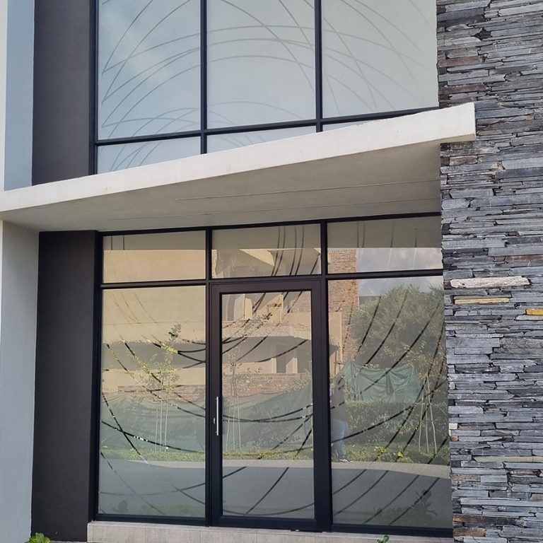 Custom frosted vinyl in Steyn City