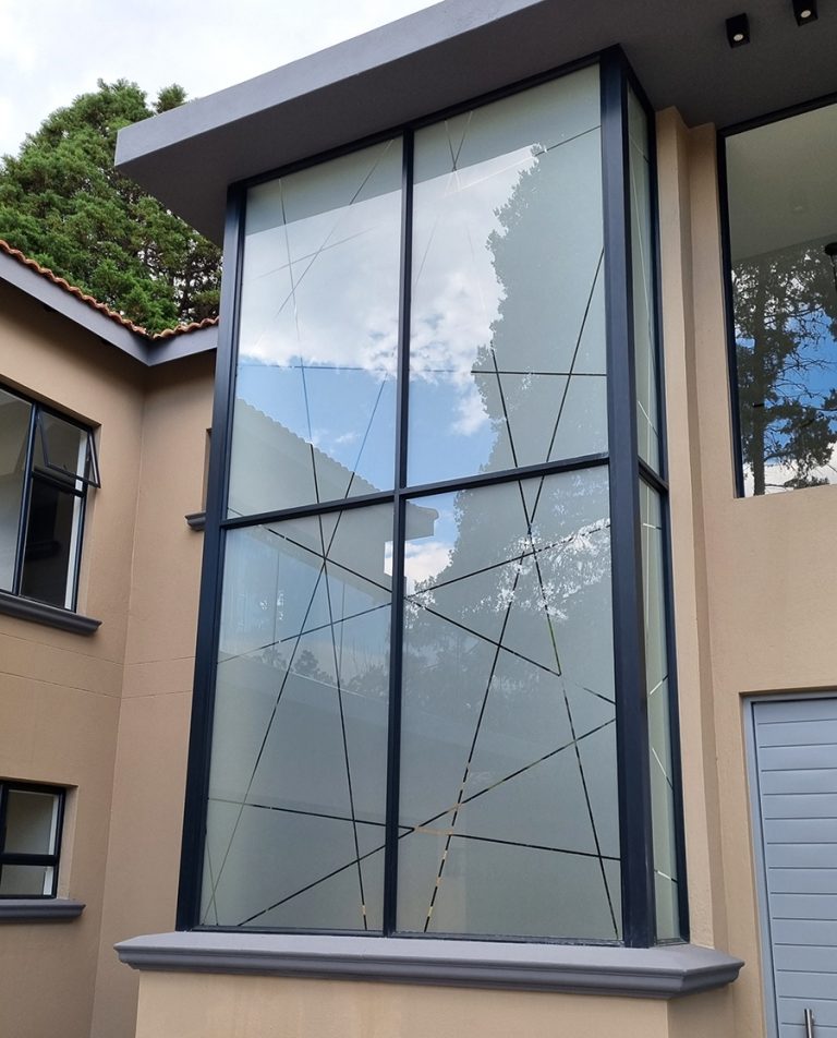 Home Window Frosting